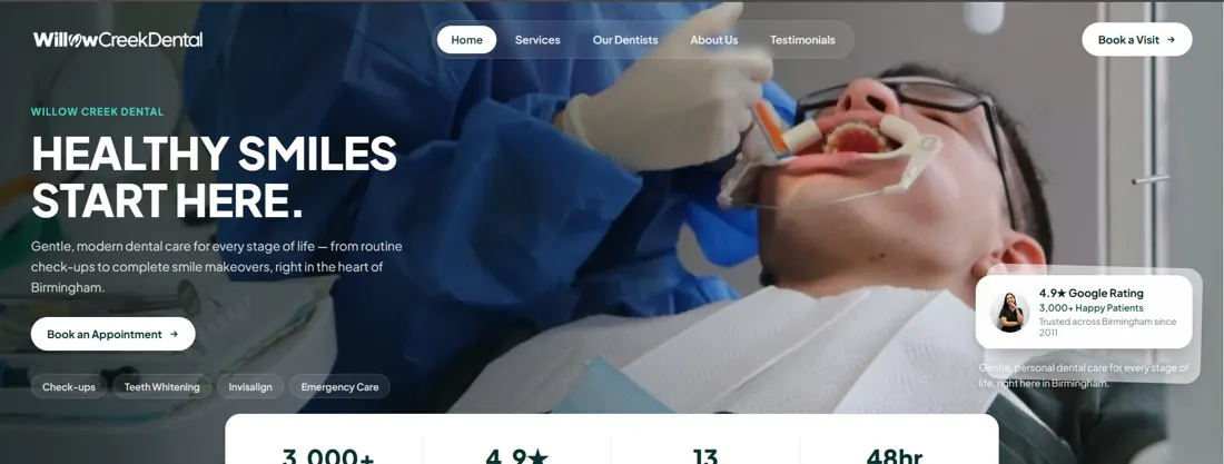 Willow Creek Dental project
